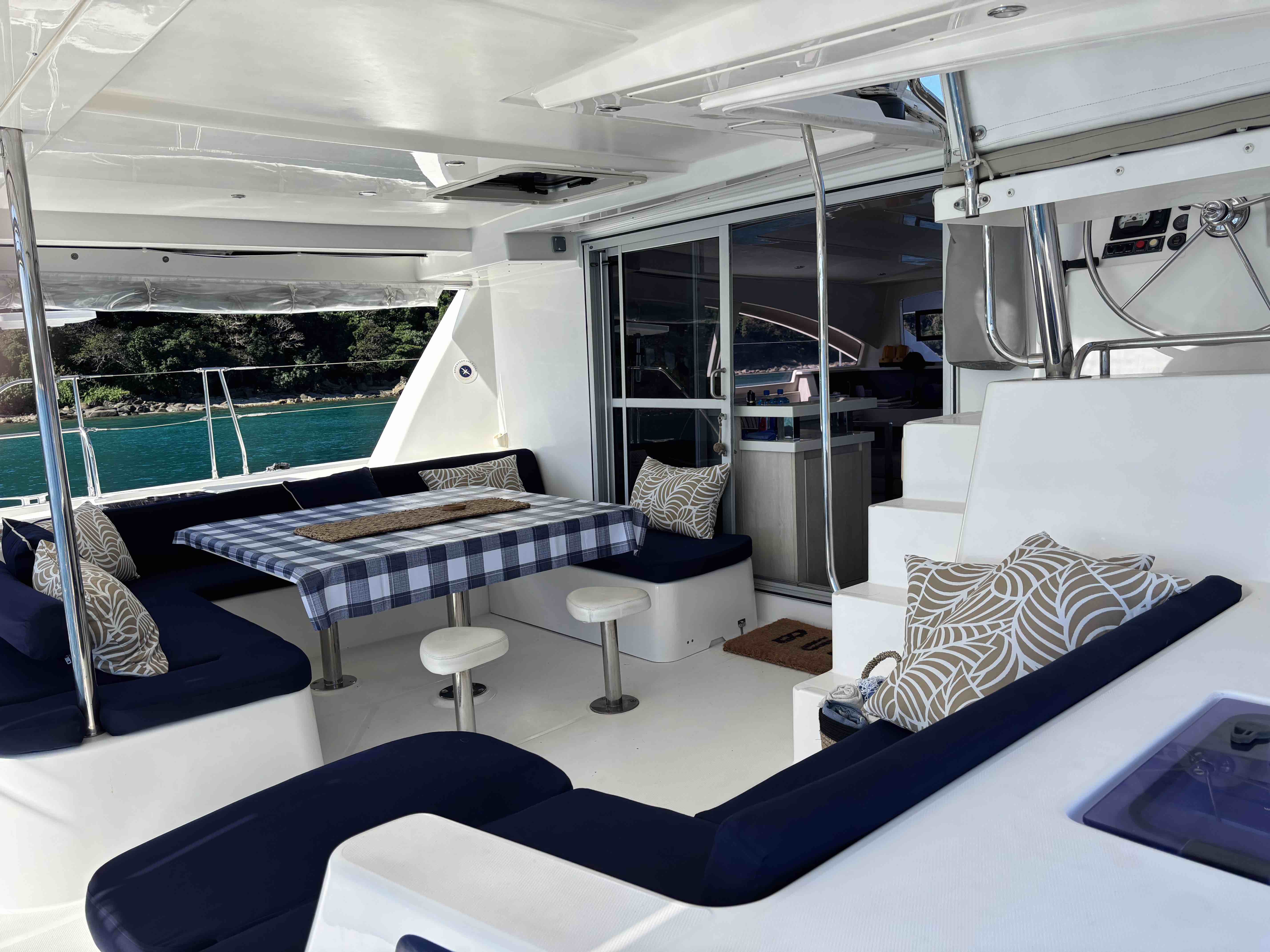 Book 3 + Nights in a cabin on the Yacht in July and August and get 25% off.
